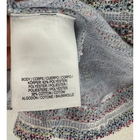 Anthropologie Akemi + Kin Dress Mock Turtleneck Sleeveless Woven Stripe Small - Picture 7 of 12